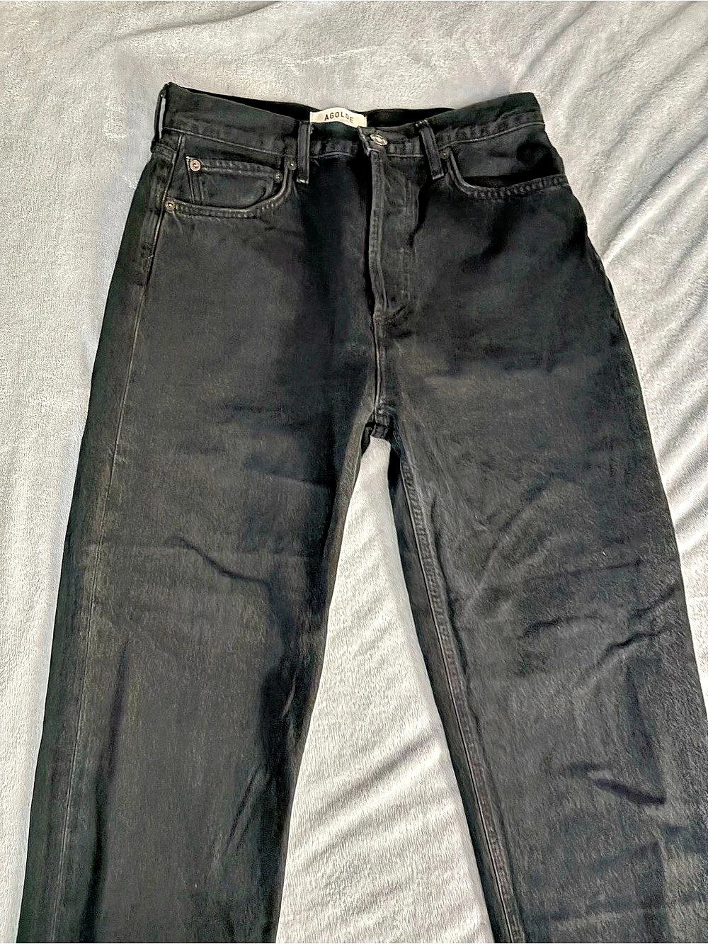 AGOLDE Black 90s Pinch Jeans